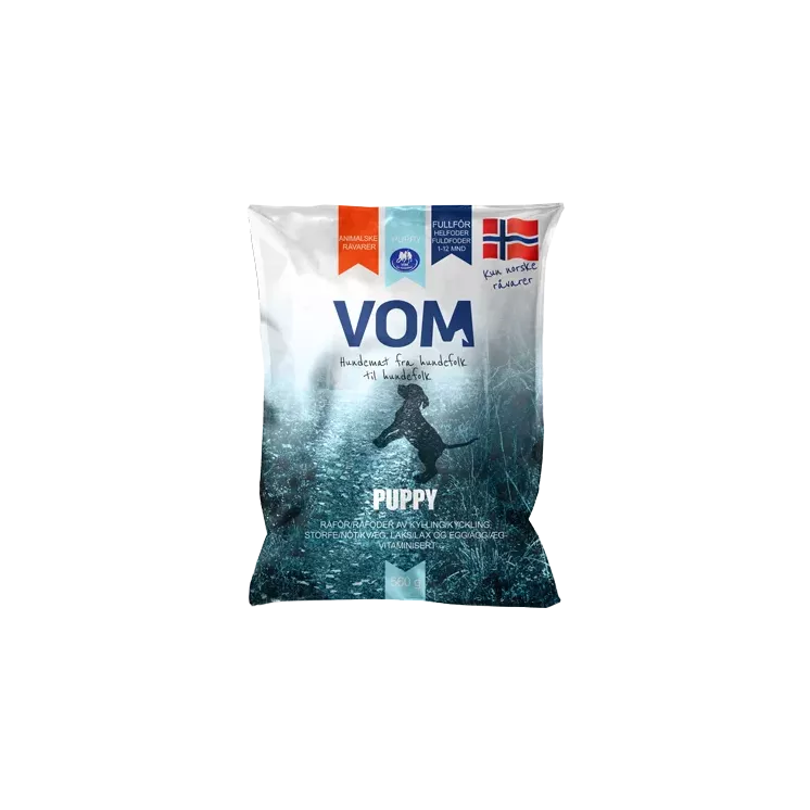 VOM Boulettes Puppy – Aliment Complet – sachet 560 g