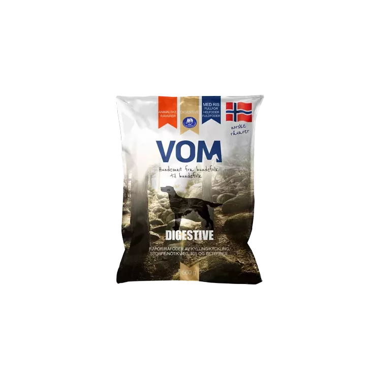 VOM Boulettes Digestive – Aliment Complet – sachet 560 g