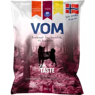 VOM Boulettes de Viande Taste Chicken– Aliment Complet – sachet 560 g