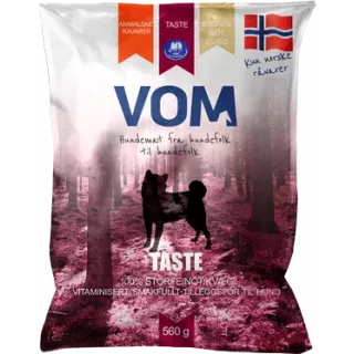 VOM Boulettes de Viande Taste 100% viande bovine– Aliment Complet – sachet 560 g