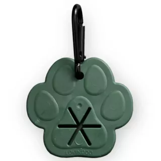 Porte-sac à crottes pour chien Paw Darkgreen