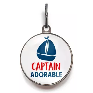 Médaille intelligente pour animaux de compagnie "CAPTAIN ADORABLE"