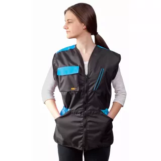 Gilet d'entraînement, Taille: M, couleur bleu