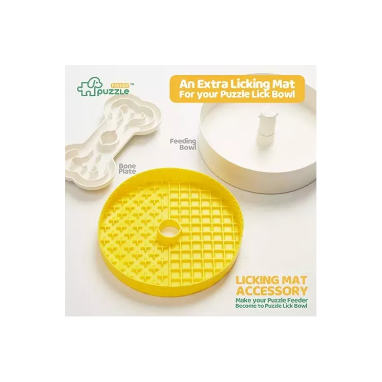 Accessoires Lick Mat jaune